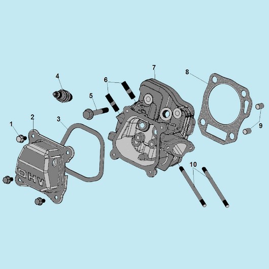 Головка цилиндра Champion BC9714